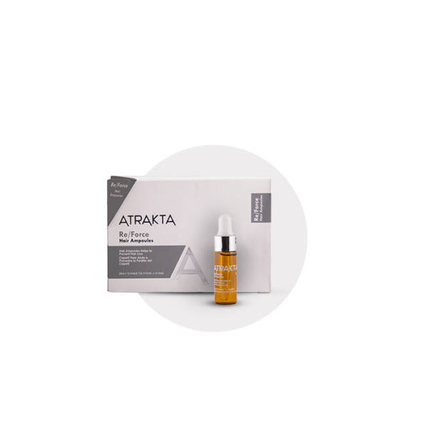 Atrakta ReForce Hair Ampoules Macro Group Pharmaceuticals